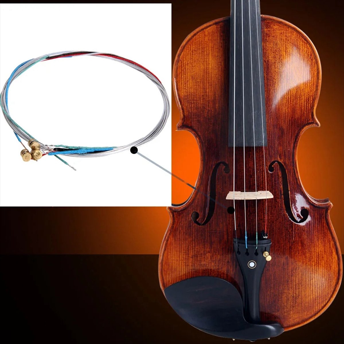 Musical Instrument Set - ABPF Violin Strings 4/4 Professional Full