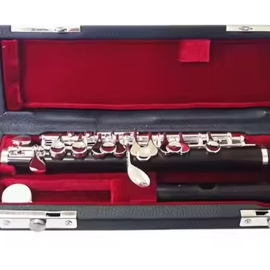 Musical Instrument Piccolo - Ebony Piccolo With Silver Plating Musical