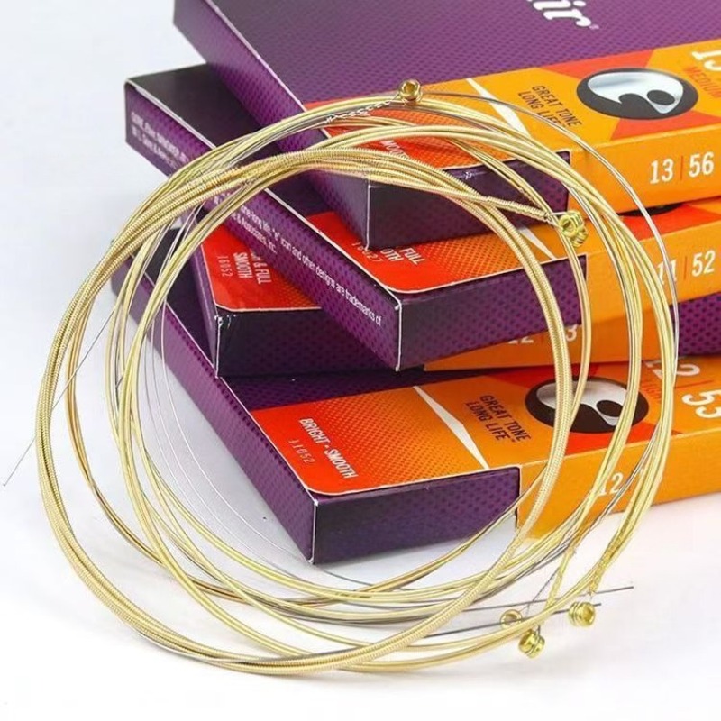 Musical Instrument Set - Coated Acoustic Guitar Strings Phosphor Bronze