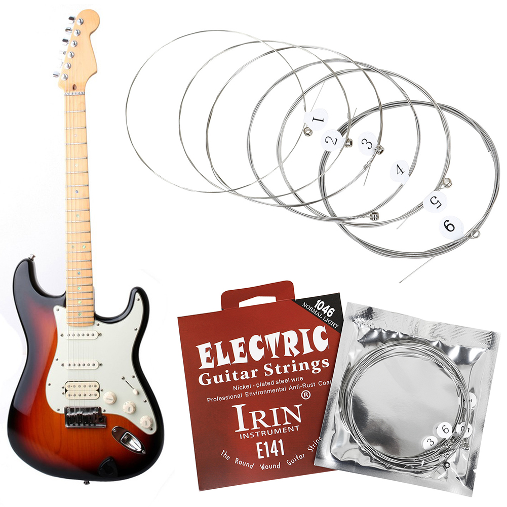 Musical Instrument Set - Metal Electric Guitar Strings Set Nickel