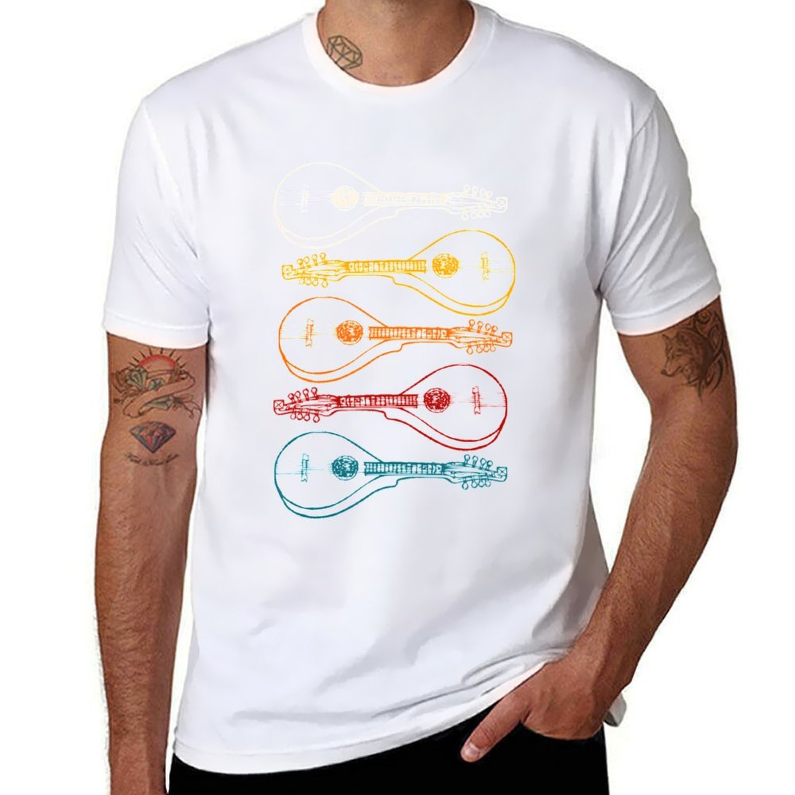 Musical Instrument Mandolin - Great Mandolin Musical Instrument Bluegrass T-Shirt