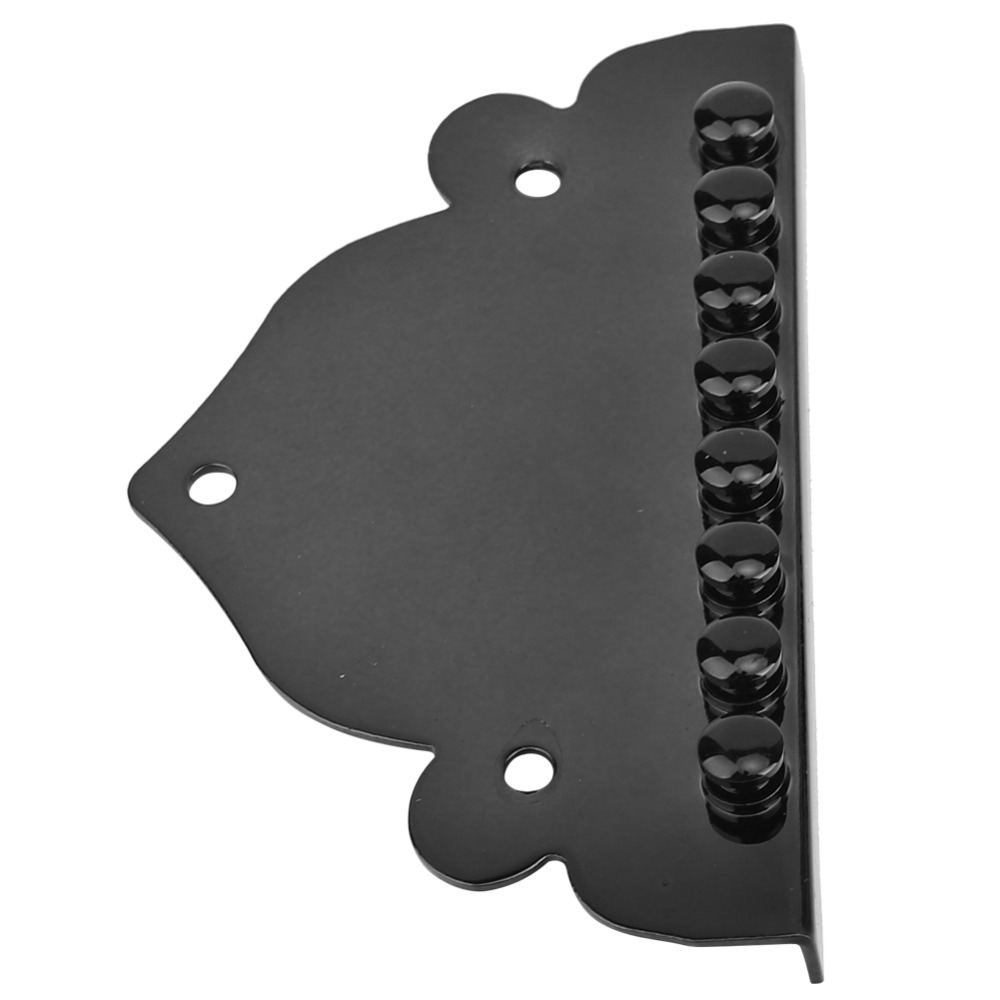 Musical Instrument Mandolin - Black Mandolin Tailpiece​ ​8-String ​Zinc Alloy