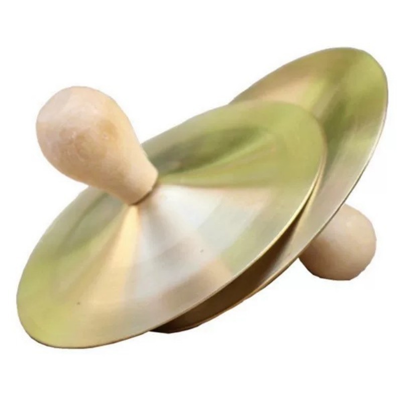 Musical Instrument Drawing - 1 Set Hand Percussion Copper Cymbals