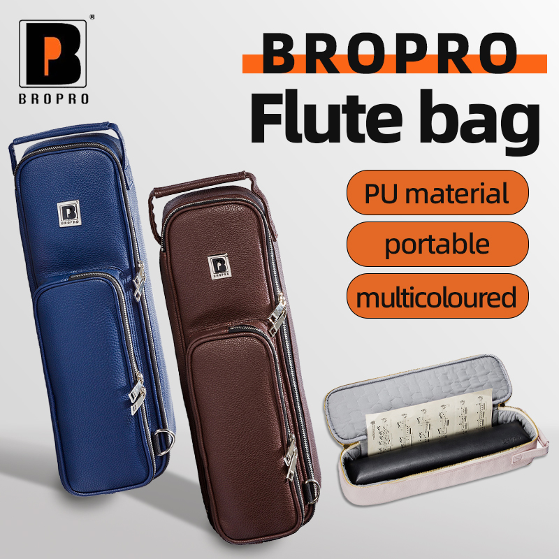 Musical Instrument Bag - Bropro 16-Hole 17-Hole Flute Dedicated Backpack