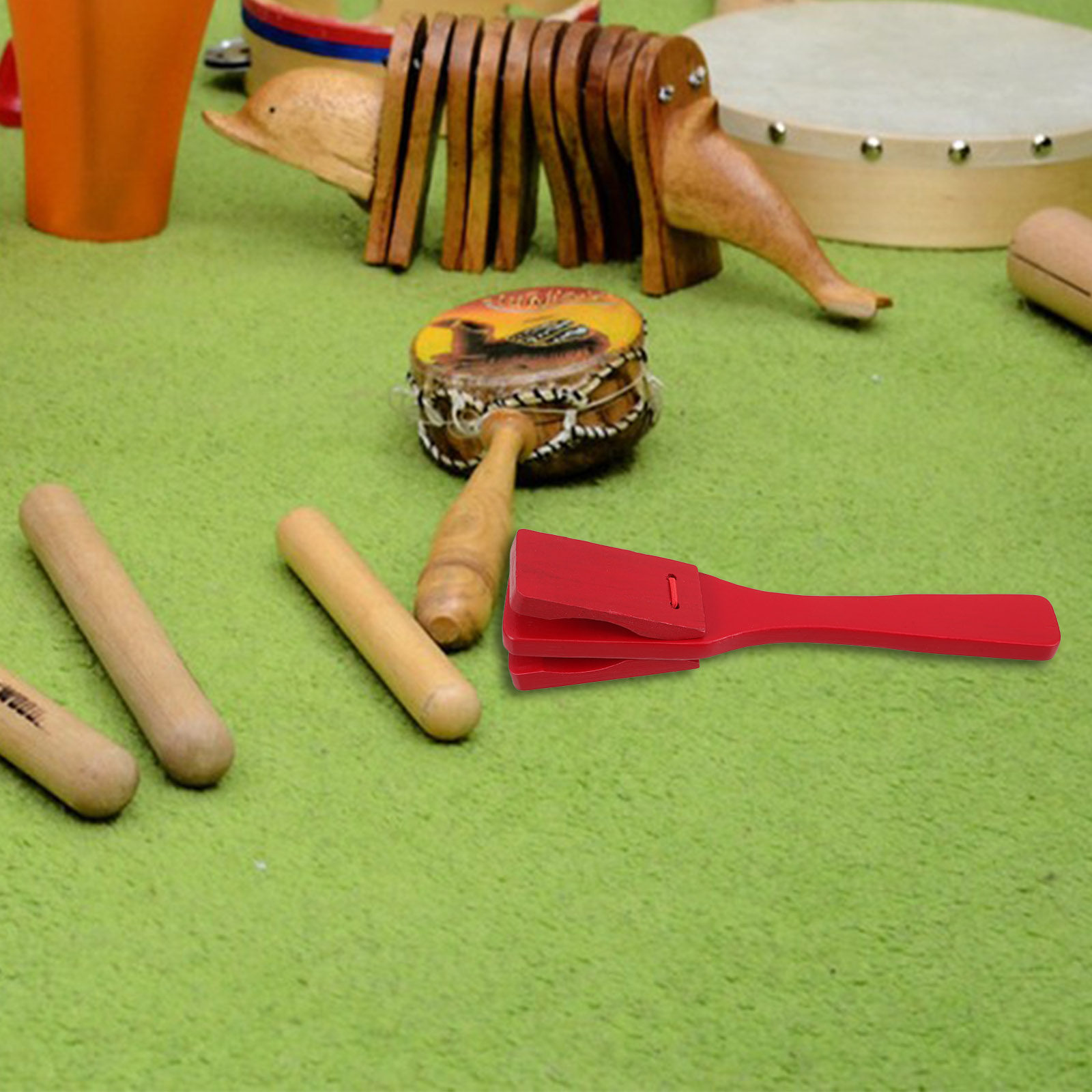 2Pcs Wooden Clapper Musical In - Musical Instrument Clapper review and price