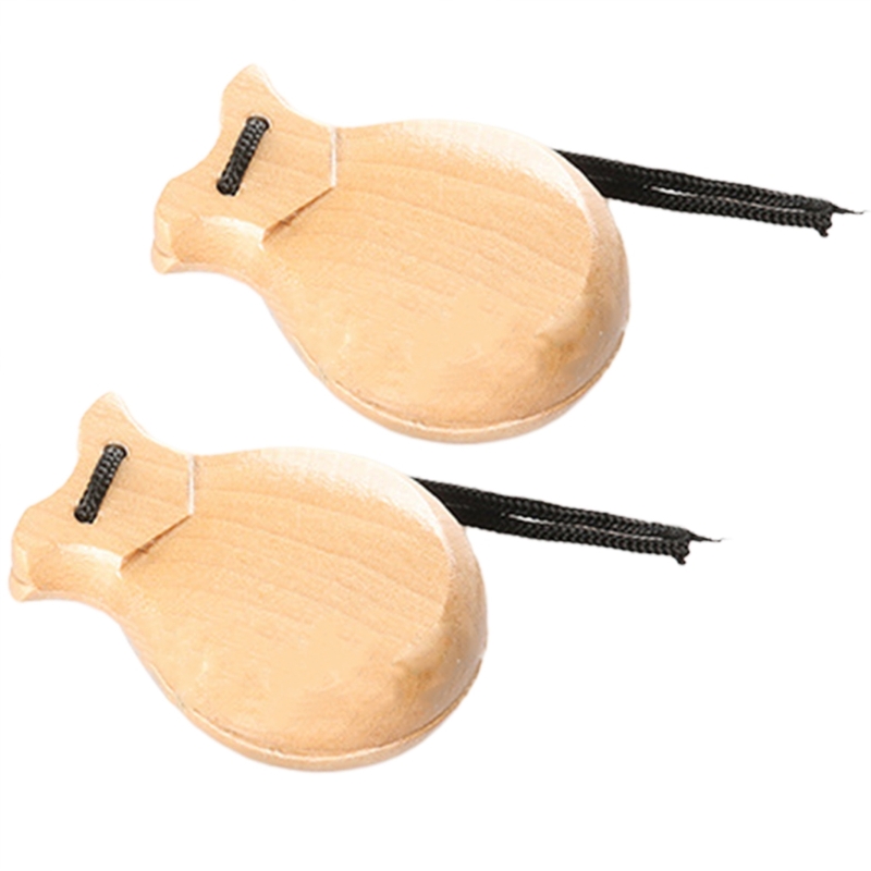 2 Pcs Wood Spanish Castanets F - Musical Instrument Clapper review and price