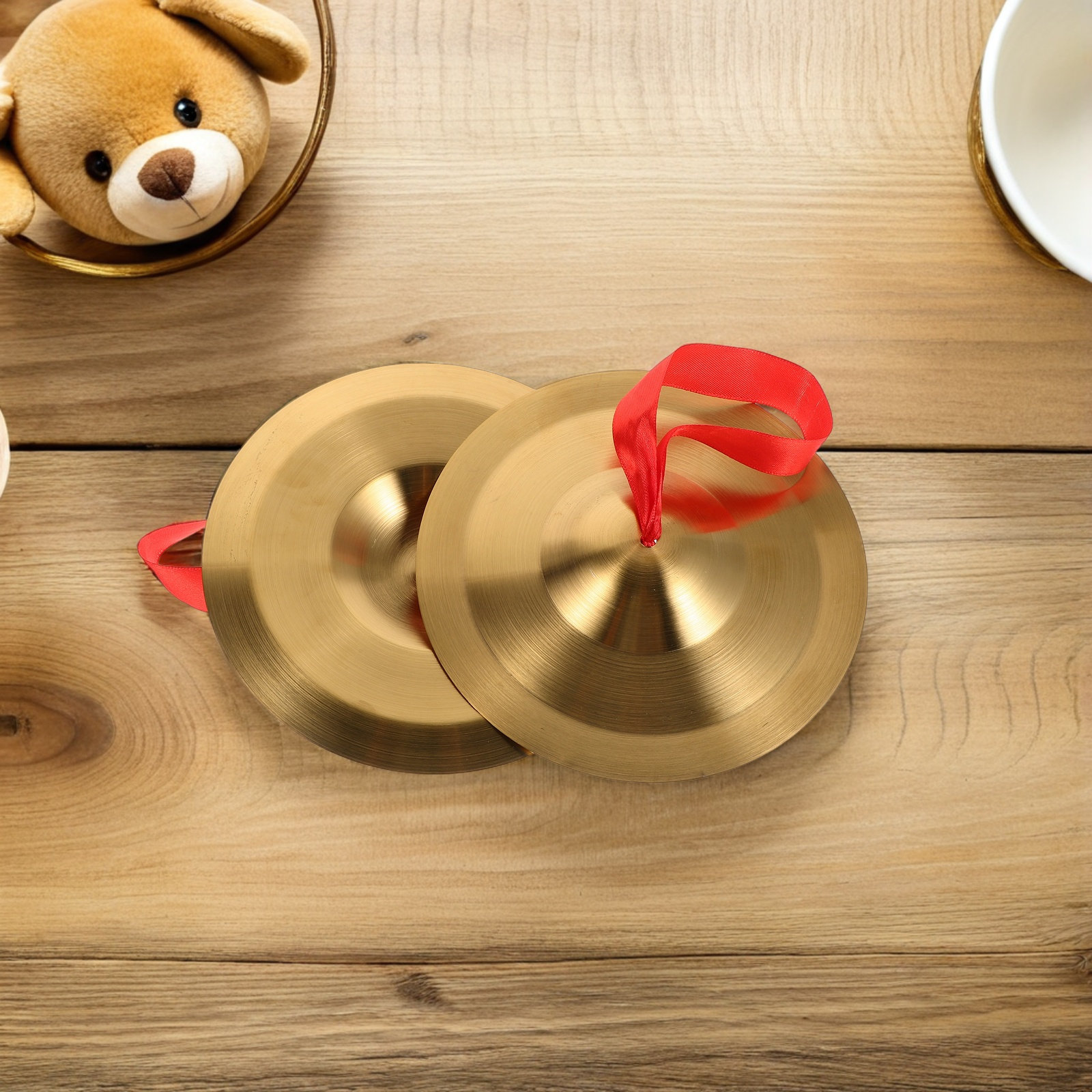1Pair Alloy Cymbals Mini Small - Musical Instrument Band review and price