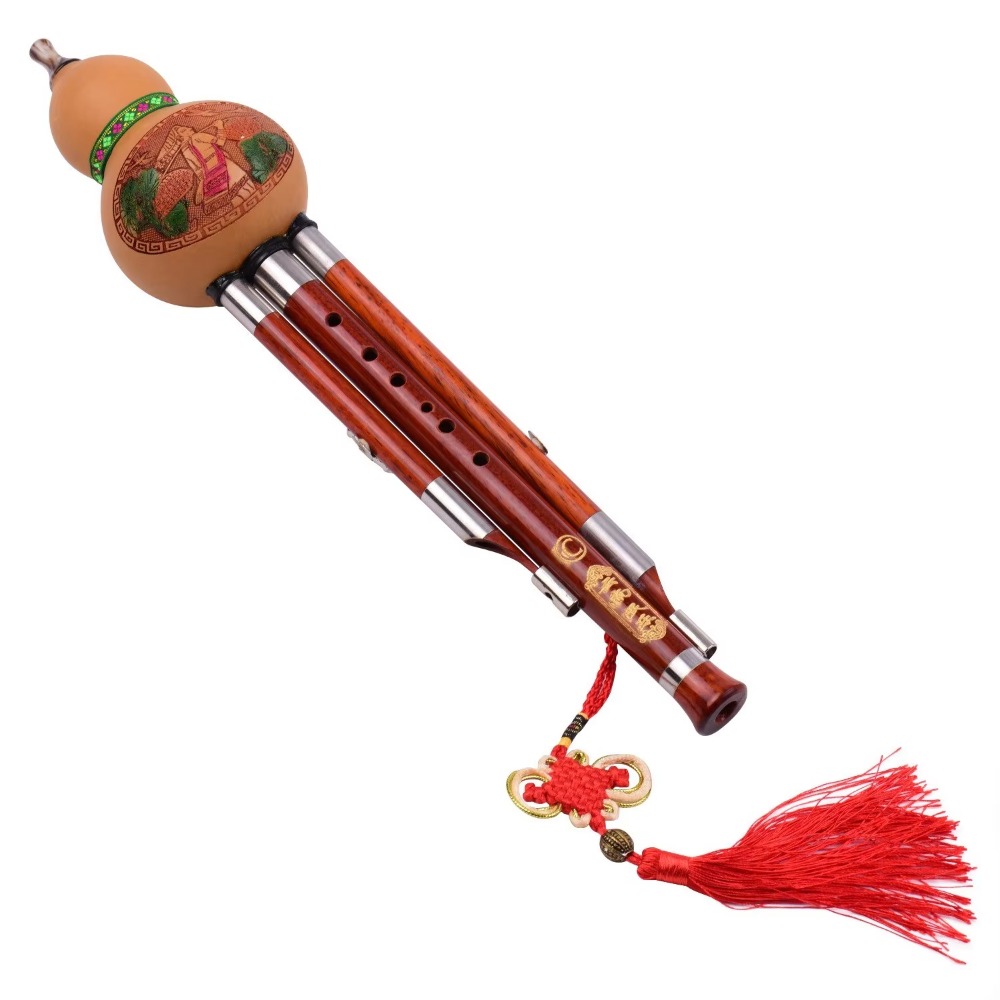 3-Tone C Key Hulusi Gourd Flut - Musical Instrument Of review and price