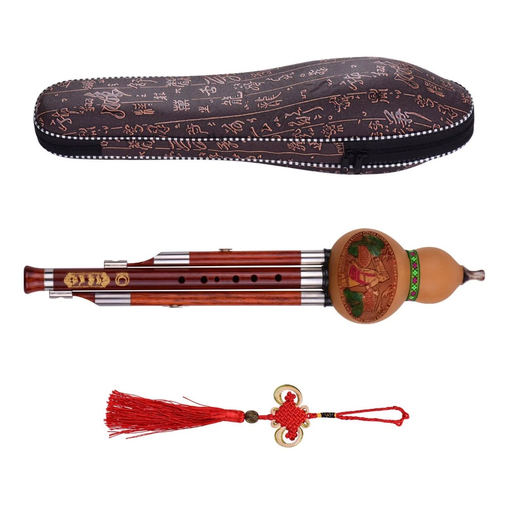 3-Tone C Key Hulusi Gourd Flut - Musical Instrument Of review and price