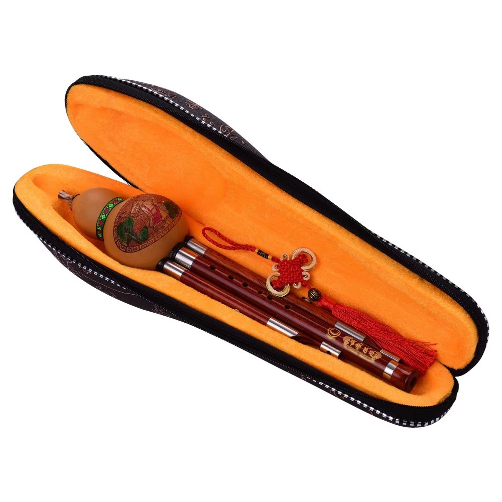3-Tone C Key Hulusi Gourd Flut - Musical Instrument Of review and price