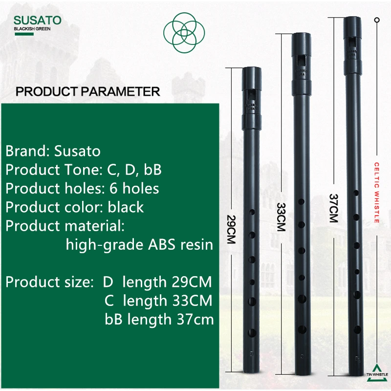Susato 1 Pcs Small Bore 6 Hole - Musical Instrument Piccolo review and price