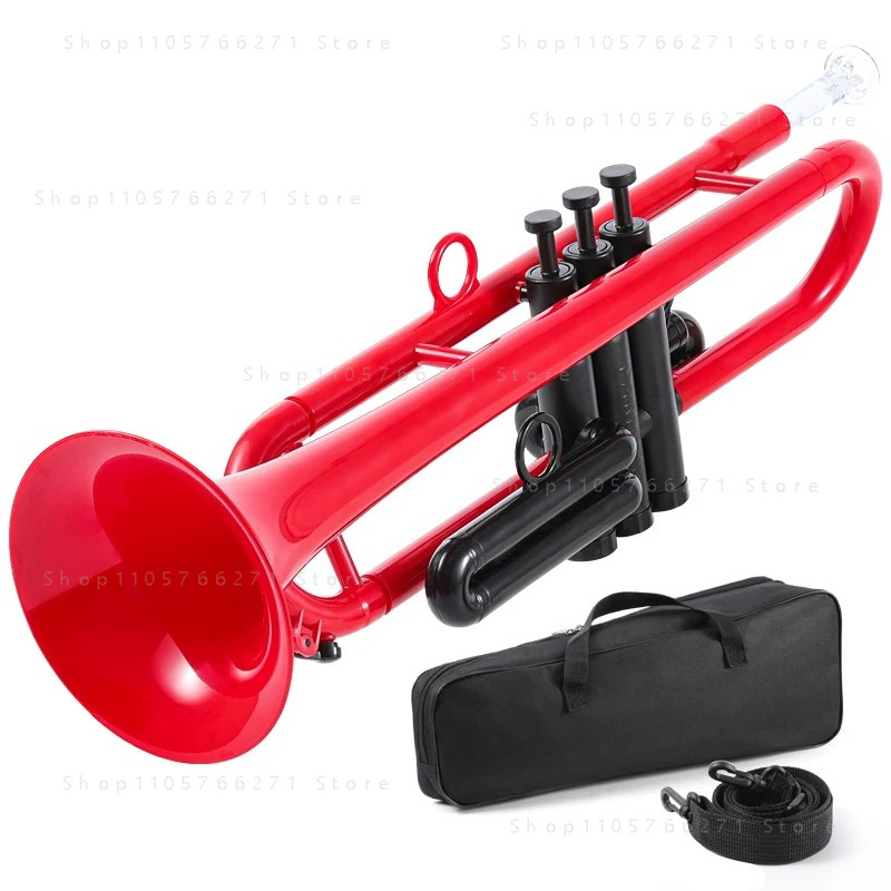 B-flat & C-flat Plastic Trumpe - Musical Instrument Band review and price