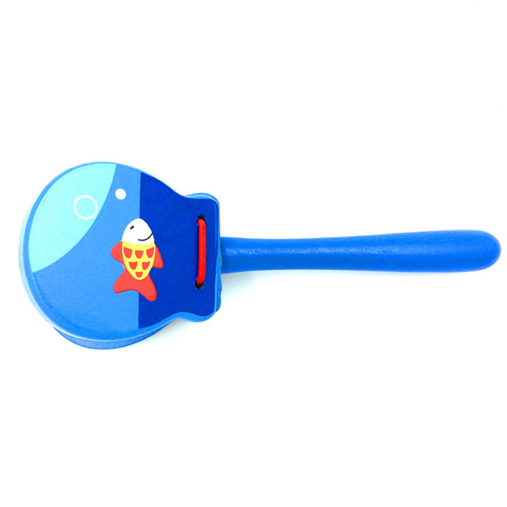 3Pcs Wooden Cartoon Castanets  - Musical Instrument Clapper review and price