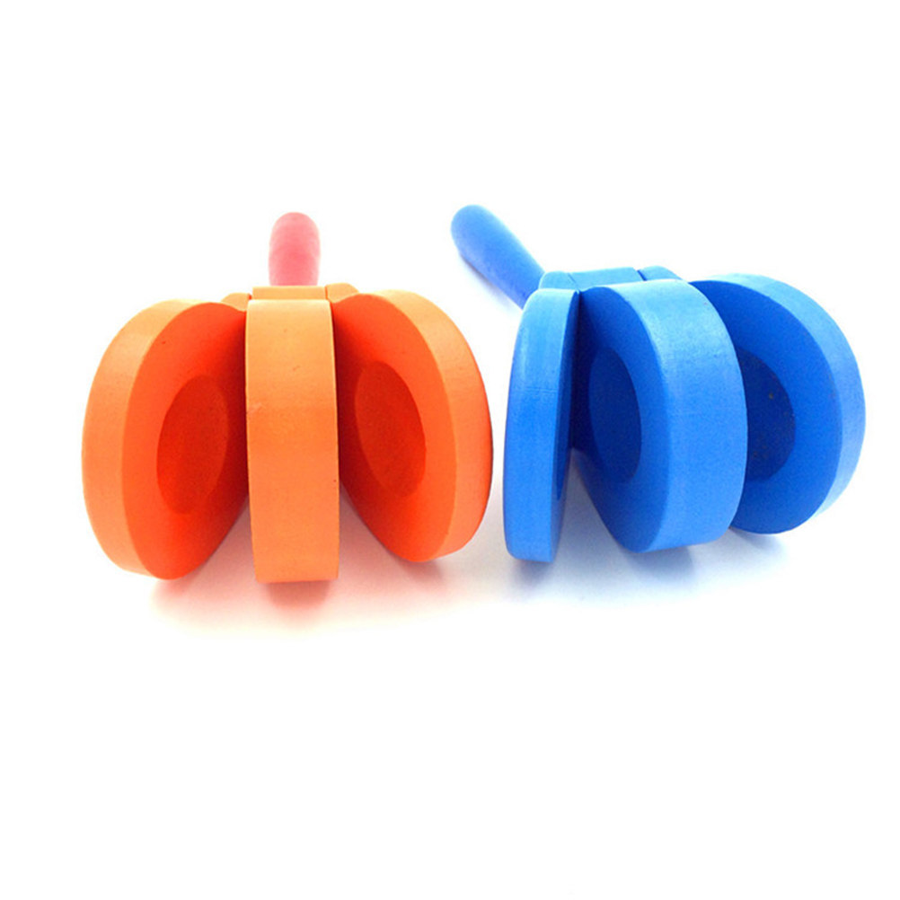 3Pcs Wooden Cartoon Castanets  - Musical Instrument Clapper review and price