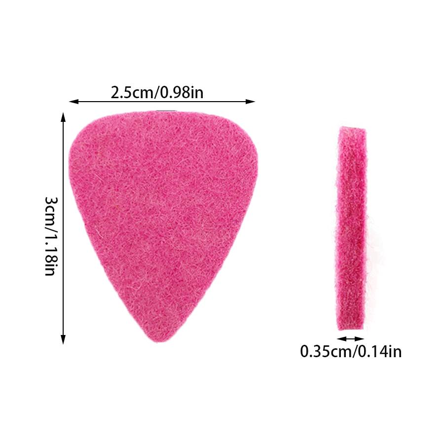 10/20pcs Felt Guitar Picks, So - Musical Instrument Mandolin review and price