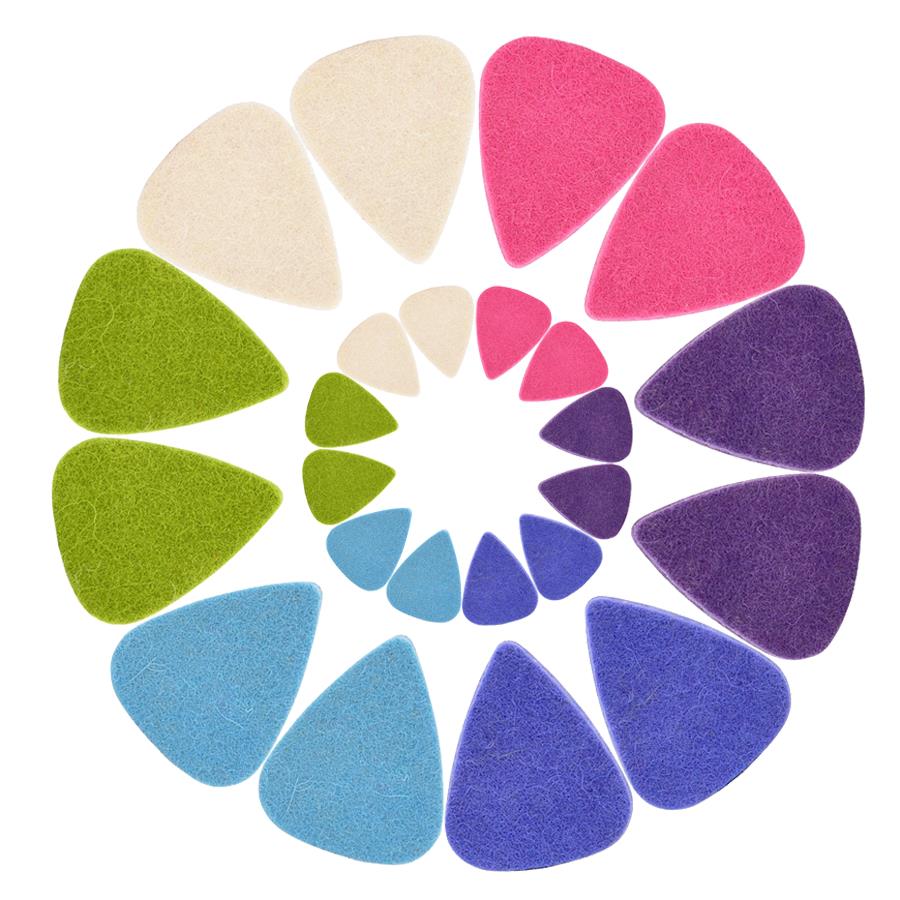 10/20pcs Felt Guitar Picks, So - Musical Instrument Mandolin review and price