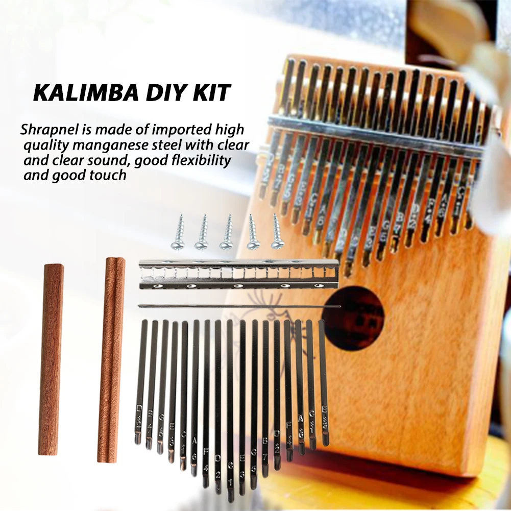 DIY 17 Tone Kalimba Keys Tines - Musical Instrument Set review and price