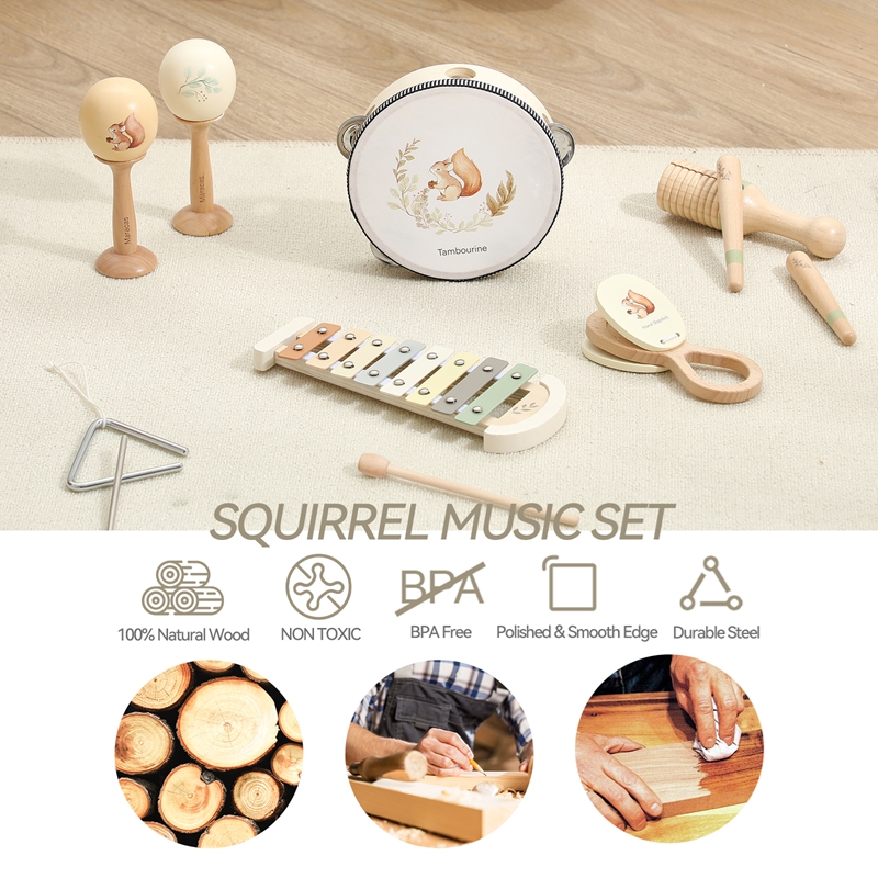 Baby Music Toys Maracas Drum X - Musical Instrument Drawing review and price
