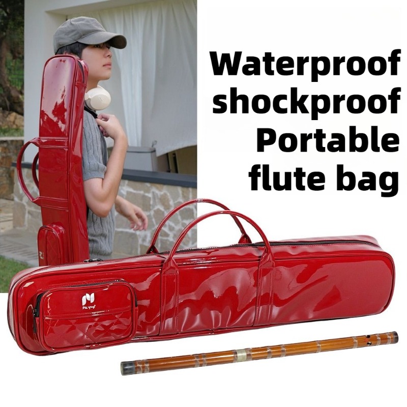 Lacquer Skin Bamboo Flute Bag  - Musical Instrument Set review and price
