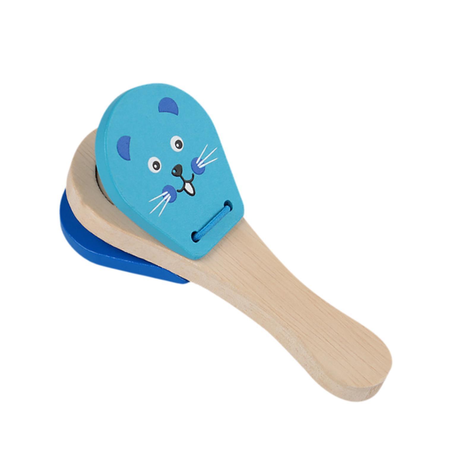 Wooden Castanets Clapper Kids  - Musical Instrument Clapper review and price