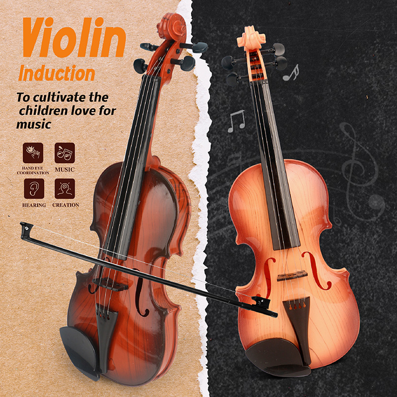 Acoustic Violin Toys Adjustabl - Musical Instrument Drawing review and price