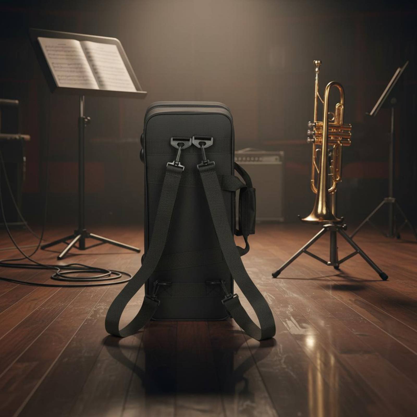 Black Trumpet Case Thickened P - Musical Instrument Bag review and price