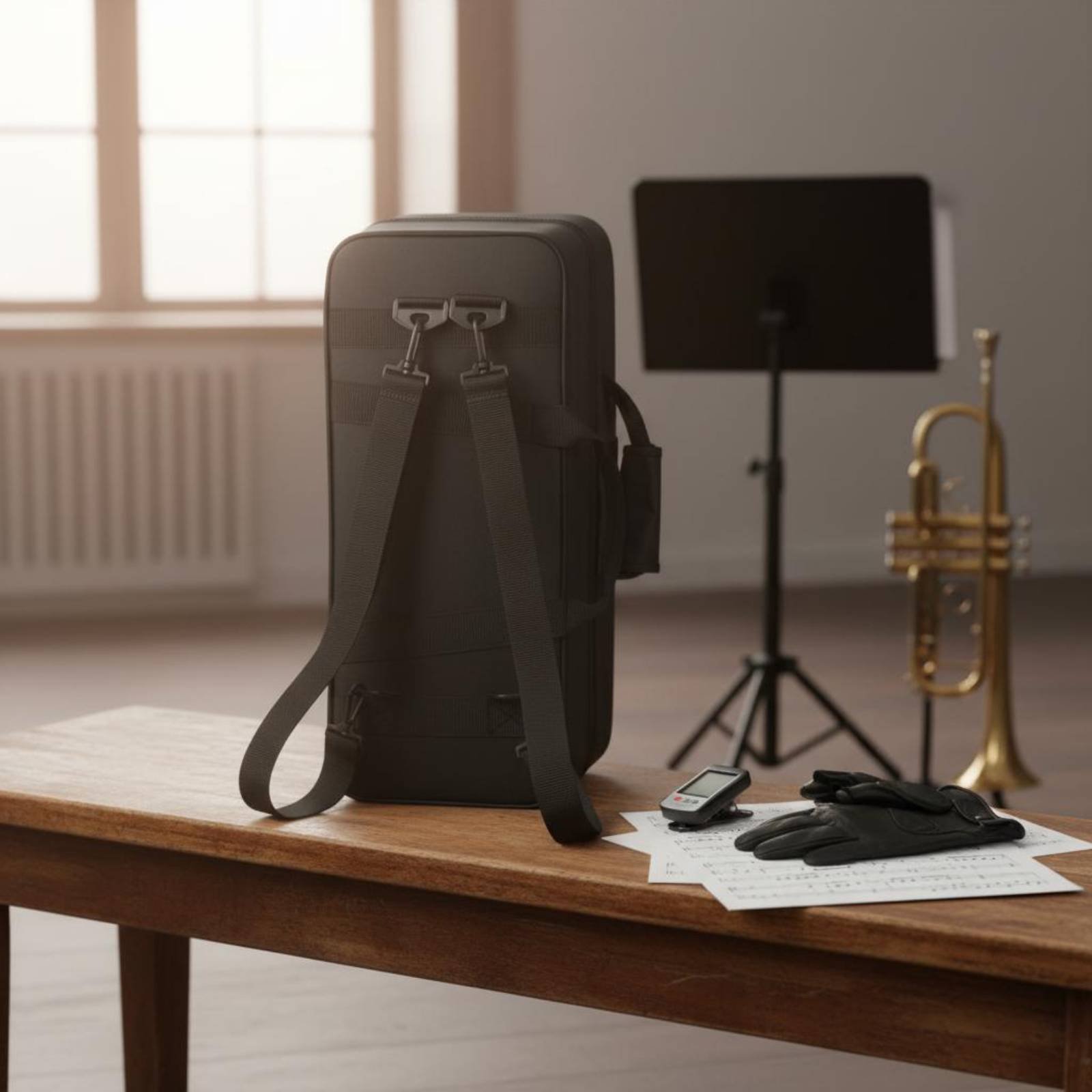 Black Trumpet Case Thickened P - Musical Instrument Bag review and price