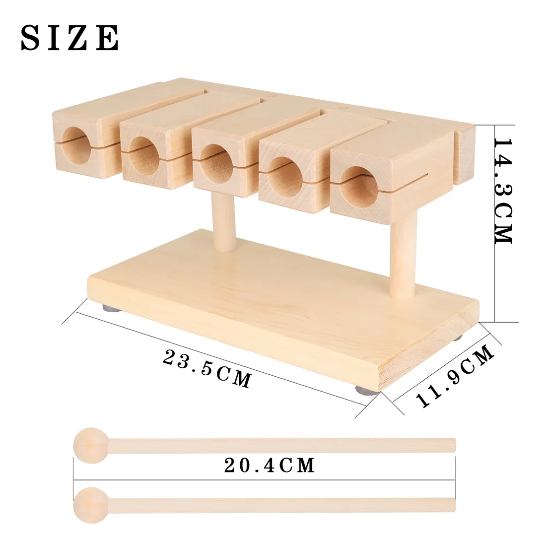 IRIN Orff Clappers Wooden Fish - Musical Instrument Clapper review and price