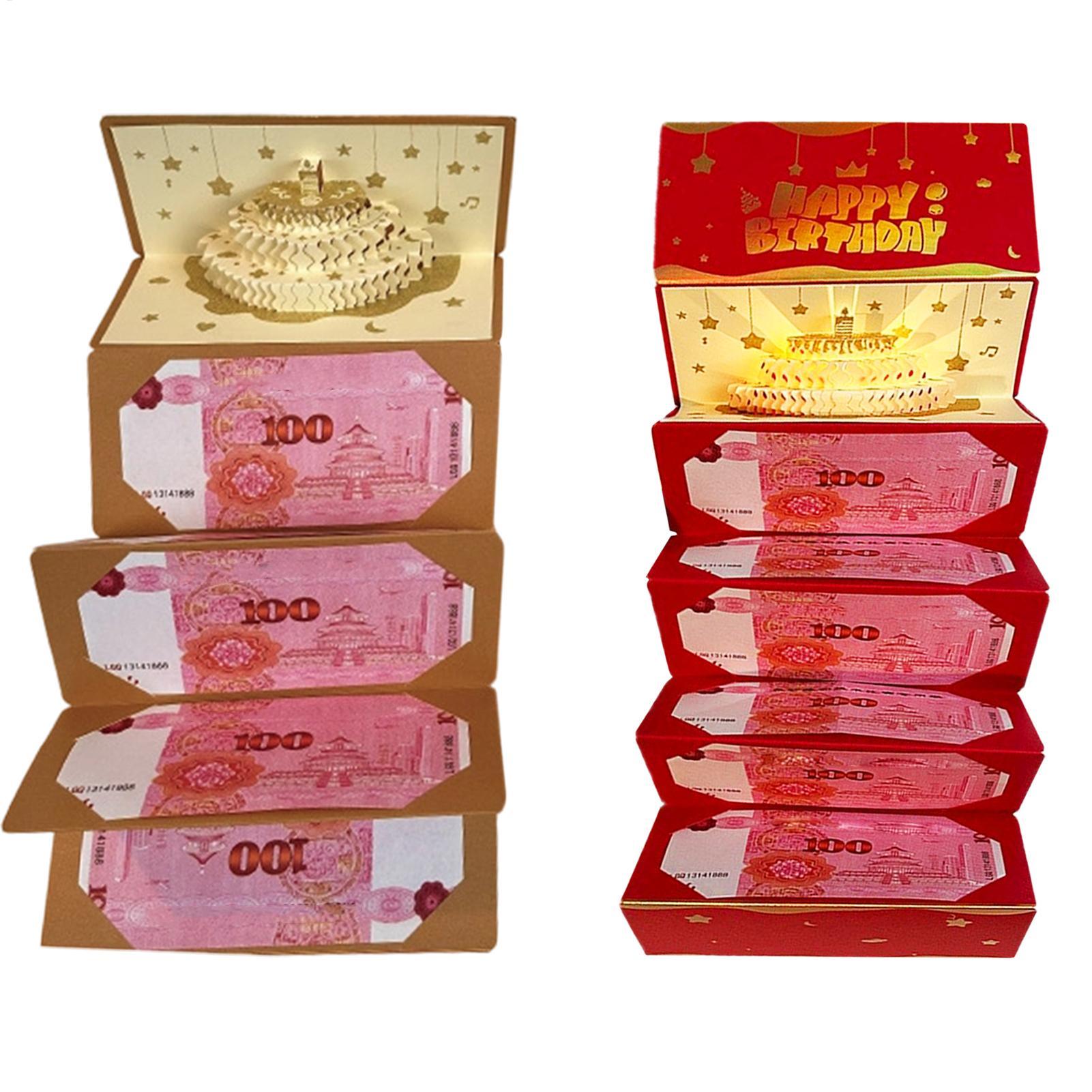 3D Cake Birthday Money Envelop - Cajon Musical Instrument review and price