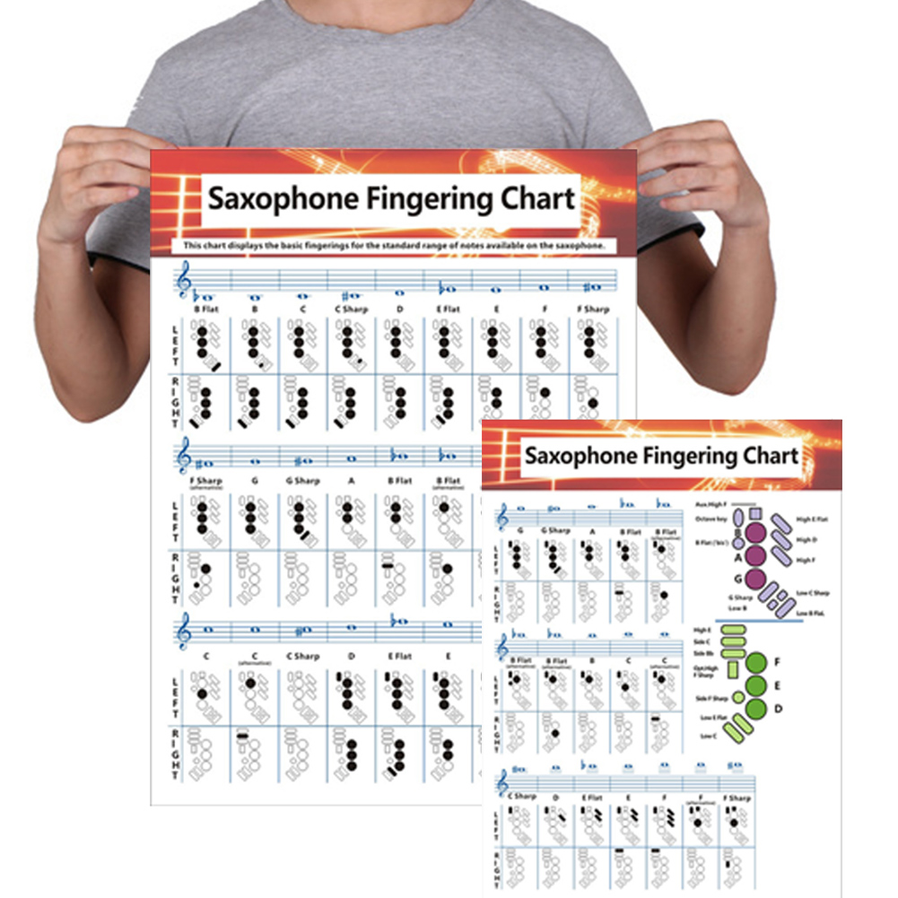 Saxophone Fingering Chord Char - Musical Instrument Oboe review and price